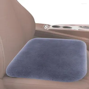 Pokrywa fotelika samochodowego pokrywa zimowe puszyste pluszowe poduszkę oddychającą przednią tylną matę wnętrz