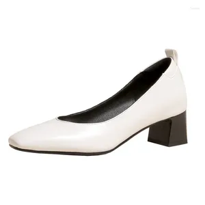 Elbise Ayakkabı Klasikleri Kadın Yüksek Topuklu Smallhut 2023 Bahar Beyaz Siyah Yuvarlak Toe Pompalar Moda Gizli Hees Ofis Bayanlar Partisi