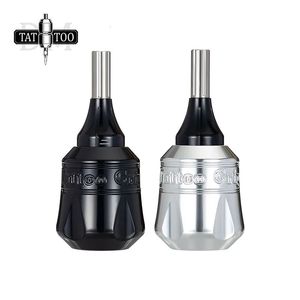 Tattoo Grips 38MM Adjustable Professional CNC Carving Aluminum Alloy Cartridge Tube for Machine Needle 231130