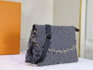 حقيبة الكتف المصممة الأصلية المصممة الفاخرة أحدث حقيبة اليد الكلاسيكية للأزياء العلامة التجارية Crossbody Bag M57782
