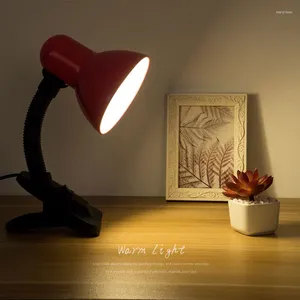Table Lamps High Quality Clip Desk Lamp Gift Anchor Tattoo Plug-in Eye Protection Children's Foreign Trade Export Learning Desktop