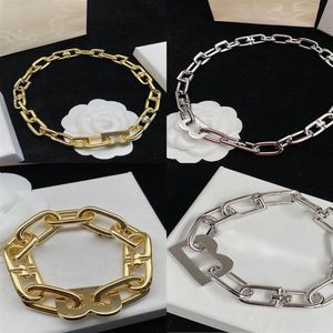 Fashion Classic B Letter Pendant Bracelet For Woman Men 2023 New Gothic Korean Jewelry Hip Hop Party Girl's Sexy Clavicle Cha244w