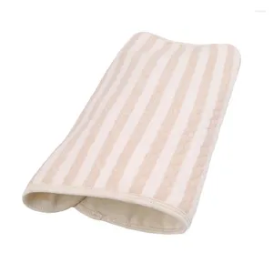 Blankets One Piece Brown Stripe Baby Waterproof Urine Mat Washable Changing Table For Kids Reveiving Blanket Infant Pad Cover