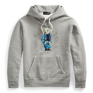 PLEIN BEAR Brand Men's Hoodies & Sweatshirts Warm Thick Sweatshirt Hip-Hop Loose Characteristic Pullover Teddy Bear Luxury Men's Hoodie 9060