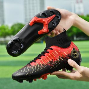 Professionell fotboll Cleats Football Boots Men Outdoor Sports Training Soccer Shoes Futsal Grass Sneakers Men Football Shoes Boys