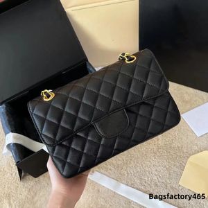 حقائب 7A مصممة Women Women Bag Fashion Luxurys حقائب اليد مصممة حقيبة فليب للسيدات الكلاسيكية مع كافيار البقر المادية