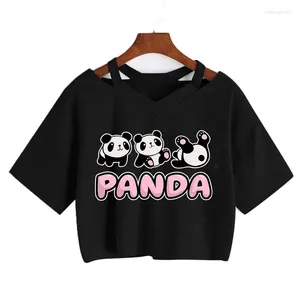 Camisetas femininas kawaii colheita topos para meninas bonito estilo coreano camiseta mulheres panda leite camisa gráfica dos desenhos animados harajuku y2k camiseta