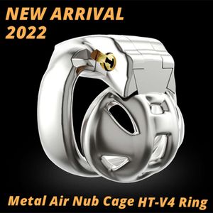 New CHASTE BIRD 316 Stainless Steel Air Nub Cock Cage HT-V4 Penis Ring Male Chastity Device Bondage Belt Adult Sexy Toys