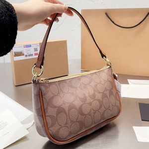 Coache Bag Crossbody Designer Bag Swinger Women Axillary Bag Handväska Purse äkta läder 2 remmar Old Flower Top Quality Flap Distress 1225 CoachShoulder Bag 3182