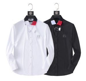 Camisa masculina de lazer de negócios Chao designer, qualidade de primeira classe, uma variedade de luxo clássico, estilo elegante, adequado para todas as cenas.