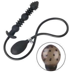 Секс-игрушки Massager18 Фаллоимитатор для массажа простаты Большая Анальная пробка Супер огромный для мужчин и женщин Надувная анальная вагина