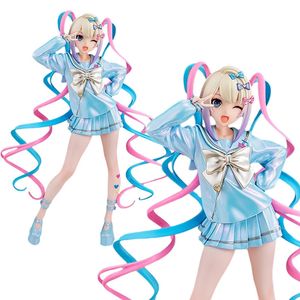 Dolls 17CM Anime NEEDY GIRL OVERDOSE Figure Game KAnge PVC Stranding Skirt Model Kid Toys Doll Collection Ornaments Gift 231130