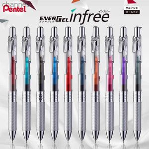 Gel Pens Japan Pentel BLN75-limited Gel Pen 0.5mm Smooth Writing Water Based Colored Ink ENERGEL Infree School Office Stationery YQ231201