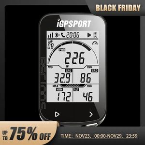 Bike Computers GPS Bike Computer IGPSPORT BSC100S Cycle Wireless Speedometer Bicycle Digital Stopwatch Cycling Odometer Cycling Computer 231130