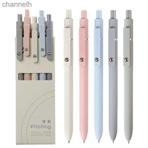 Gel Pens 10 6 5 1PC Zennyth Morandi Box Vintage Press Neutral Pen 0.5MM Nib Sign Pens Student Examination School Office Pen Stationery YQ231201