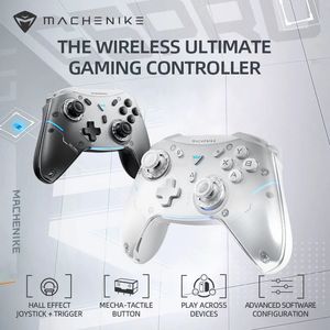 Game Controllers Joysticks G5 Pro Gaming Controller Three Mode Fps Wireless Gamepad Elite Hall Trigger Joystick For Nintendo Switch Pc Steam Gift 231130