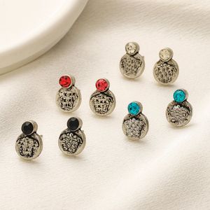 Ear stud 925 Silvr Vintag Charm Stainlss Stl Nw Dsignr Jwlry Stud Earrings Classic Dsign Birthday Wdding Lov Gifts Earrings Womns Boutiqu Jwlry