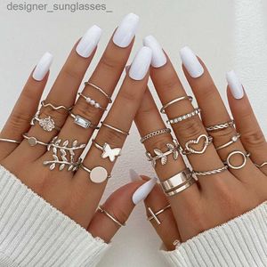 Полосовые кольца iParam Fashion Silver Color Metal Ring