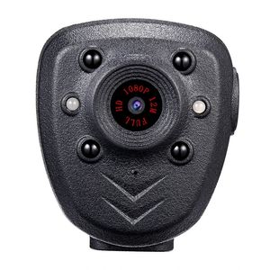 Digital Cameras HD 1080P Body Lapel Worn Video Camera DVR IR Night Visible LED Light Cam 4hour Record Mini DV Recorder Voice 16G 231030