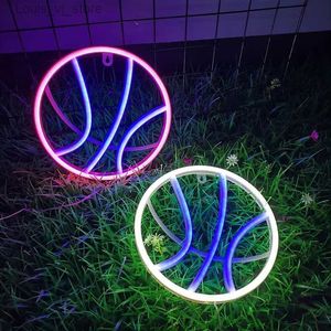 LED Neon Sign Basketball LED Neon Light Wall Hanging Neon Sign for Kid Room Home Bedroom Party Bar Wedding Decoration Christmas Gift Neon Lamp YQ231201