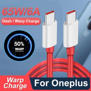 6,5 A Schnellladekabel Typ C 65 W Warp-Ladekabel für USB PD USB C für Oneplus 8T One Plus 8t Warp Charge