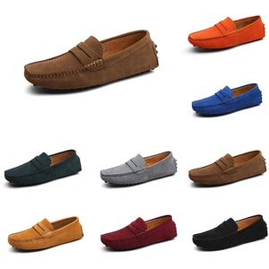 men running shoes Espadrilles triple black navy brown wine red taupe green Sky Blue Burgundy candy mens sneakers outdoor jogging walking seventy eight