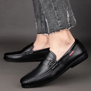 Zapatos de vestir Zapatos de hombre de alta calidad Zapatos casuales de cuero genuino Mocasines impermeables de talla grande Mocasines Zapatos de conducción cómodos para hombres 231130