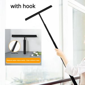 Other Housekeeping Organization Telescopic Shower Squeegee cleaner for Glass Door Wiper Scraper with Long Holder Bathroom Mirror Cleaning 231130