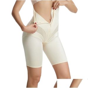 Женские Shapers Женские Shaper S Firm Tummy Control Подтягивающее белье Корректирующее белье Шорты для тренировок с высокой талией Бедро Тонкий пояс Трусики Wi-Fi