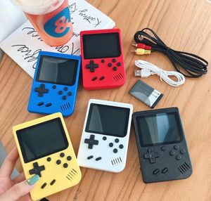 Mini Retro Handheld Portable Game Players Video Console Nostalgic handle Can Store 400 sup Games 8 Bit Colorful LCD LL