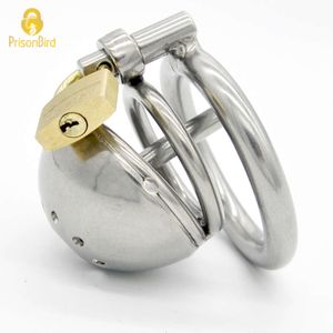 Neue CHASTE BIRD Edelstahl Keuschheitsgürtel für Männer mit Harnröhrenkatheter Plug Cock Cage Gürtel Penisring Sexy Spielzeug BDSM A127