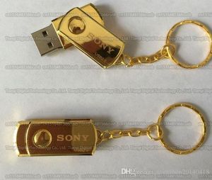 16 GB/32 GB/64 GB/128 GB/256 GB SONY USB-Flash-Laufwerk/Edelstahl-Rotation. USB-Stick mit tatsächlicher Kapazität/Hochwertiger USB 2.0-Speicherstick