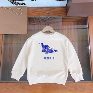 Erkek Kızlar Yüksek Sokak Sweatshirt Çocuk Yuvarlak Boyun Hoodie Kazak Çocuk Sweatshirts Mektup Baskı Uzun Kollu Kapşonlu Üstler Pamuk Gömlek CSD2312012