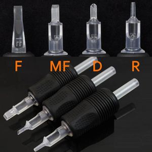 タトゥーグリップ20 PCS 25mm使い捨てブラックチューブソフトシリコン5F 7F 9F 11F 13F 15F 17F 5MF 7MF 9MF 11M 15M 17Mプラスチック231130