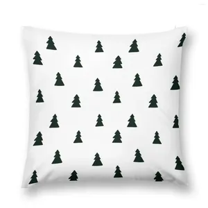 Pillow Black Modern Christmas Tree Pattern Throw Covers For Sofas Pillowcase Pillows