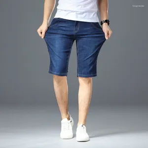 Männer Shorts Große Größe 40 42 44 46 Männer Denim 2023 Sommer Mode Business Elastische Dünne Kurze Für Jeans männlichen Marke Kleidung