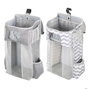 Boxes Storage Baby Organizer Crib Hanging Bag Caddy For Essentials Bedding Set Diaper 210312 Drop Delivery Kids Maternity Nursery Stor Ot0Pm
