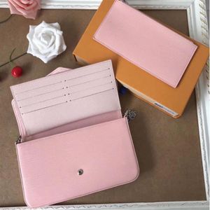 Moda trzyczęściowa sieć łańcucha lady ramię torebki torebki Pakiet Presbyopic Messenger Bag Card Holder Cross Body torebki Eve293p