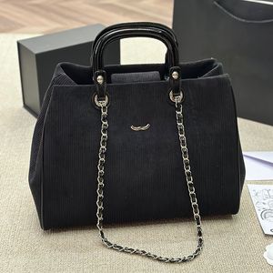 French Brand Luxury Plus Women Designer Tote Bag Classic Double Letter Fashion Stripe Ladies Shoulder Handbag High-quality Expensive Lady Shopping Handbags