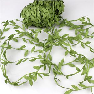 Tecido simulado, rattan de folhas verdes, tecelagem de guirlanda de folhas de salgueiro, iluminação diy, decoração de casa, materiais de decoração de guirlanda, suprimentos