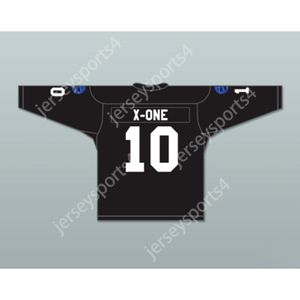 Custom Onyx React X1 X-0NE 10ホッケージャージー新しいトップステッチS-M-L-XL-XXL-3XL-4XL-5XL-6XL