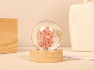 Daisy Night Light, Epoxy Resin Nightlight