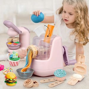 Лепка из глиняного теста, детские игрушки, слизь, красочная грязь, креативная детская макаронная машина 231202
