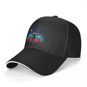 Ball Caps Jiji Baseball Cap The Witchs Familiar Kiki Delivery Service Man Polyester Printed Hat Trendy Tennis Uv Protection