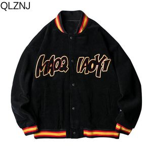 Erkek Ceketler Vintage Varsity Beyzbol Ceket Erkek Embroid Üniversite Takımı Üniforma Y2K Sokak Giyin