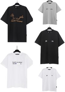New Men's Designer T-shirt Designer Summer Loose Print Letter T-shirt Fashion Men's Casual Shirt Luxury Clothing Street Shorts Sleeve Clothing Women's T-shirt S-XL YY