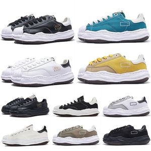 2024 Sport Outdoor Designer Schuhe Maison Mihara Yasuhiro für Herren Damen MMY Leder Plattform Flache Plateauschuhe Jogging Läufer 35-44