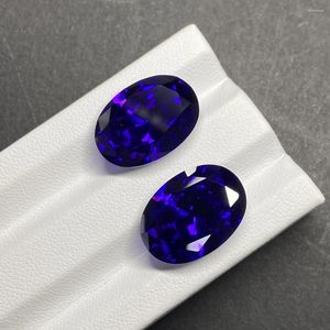 Loose Gemstones Oval Cut 4x6mm-13x18mm Cubic Zirconia Amethyst CZ Synthetic Purple Zircon