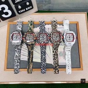2023 Top Luxury quality Military Wine Barrel Men's watch 6-pin Running second quartz Reloj Hombre Watches