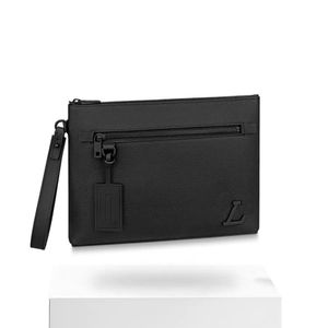 Famous French Brand Letter Mens Wallet Designer Bags Luxury High Quality Genuine Leather Handheld Bag Fashionable Classic Salesman Clip Bag Large Capacity Models